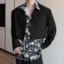 INCERUN Men Casual Blazer Design Cutoff Fashion Suits Outwear Men Solid Color Lapel Long Sleeve Blazer Tops for Men