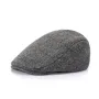 Collrown Men Beret Cap Adjustable Cotton Flat Cap Retro Duck Tongue Cap Warm Forward Cap Driving Hat Newsboy Hats