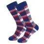 5 Pairs Men's Dress Socks Cotton Colorful Striped Geometric Pattern Funny Casual Pack Novelty Business Socks Comfortable