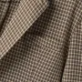 INCERUN Mens Plaid Single Breasted Casual Blazer Fashion Loose Fit Lapel Button Front Outwear for Male Large Size S-5XL