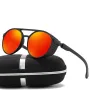 Men's Polarized Sunglasses Fashion Round Driving Sun Glasses for Unisex Classic Male Eyewear Travel Hiking Fishing Sunglasses