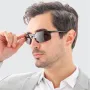 Classic Men Polarized Sunglasses Lightweight UV400 Protection Anti-Glare Sun Eyewear Glasses for Outdoor Climbing Fishing Travel
