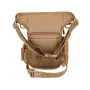 Men's Sports Tactical Waist Pack Drop Leg Bag Adjustable Strap Waterproof Oxford Fabric Crossbody Bags for Outdoor Riding Travel