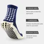 1 Pair Men's Anti-Slip Sport Socks Football Soccer Basketball Tennis Outdoor Grip Cycling Riding Comfortable Non-Slip Design