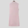 INCERUN Mens Solid Color Split Design Sleeveless T-Shirt Fashion Half Turtleneck Top for Male
