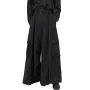 INCERUN Men Casual Black Pants Loose Joggers Solid Color Loose Wide Leg Overalls Trousers with Side Pocket Streetwear Casual Pantalones