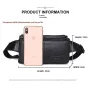 Ekphero Men Genuine Leather Waist Bag Large Capacity Three-layer Zipper Single Shoulder Bag Multifunctional Mini Chest Bag