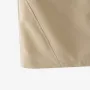 ZANZEA Women Street Fashion OL Work Skirts Side Pockets Plain Zipper Commute Mini Pencil Overskirts