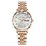 POEDAGAR Women Luxury Rhinestone Quartz Watch Waterproof Luminous Wristwatch Calendar Analog Stainless Steel Wrist Watch Elegant Ladies Watches