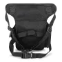 Men's Sports Tactical Waist Pack Drop Leg Bag Adjustable Strap Waterproof Oxford Fabric Crossbody Bags for Outdoor Riding Travel