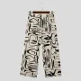INCERUN Men Print Pants Casual Fashion Straight Legged Trousers for Men Large Size S-5XL