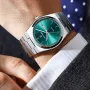 POEDAGAR Luxury Men Quartz Watch Waterproof Luminous Sport Watches Date Week Stainless Steel Male Wristwatch