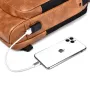 WEIXIER Man Bag Single Shoulder Bag Waterproof Anti-scratching Shoulder Bag Multi-function Sports Slanting Chest Backpack USB Charging Port Anti-theft Chest Bag
