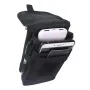 Outdoor Casual Wear-resistant Nylon Waist Bag Portable 3-compartment Layered Phone Bag Men's Belt Loop Pouch Large Capacity Wallet