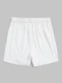 ChArmkpR Mens Japanese Wave Ukiyoe Print Drawstring Waist Shorts