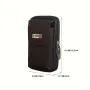 Men's Canvas Mobile Phone Belt Waist Bag Portable Multi-Pocket Fanny Pack Card Holder Wallet