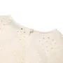 ZANZEA Elegant Style Womens Vintage Casual Cotton Crop Shirts Top Vacation Crew Neck Hollow Embroidery Blouses