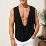INCERUN Men's Fashion Soft Comfort Stacked V-neck Tanks