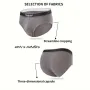 Cuecas triangulares masculinas 5 peças, moda com letras, cinto elástico, confortável, macias e respiráveis, para dormir diariamente