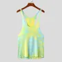 INCERUN Mens Tank Top Fashion Tie-dye Tanks Loose Fit Sport Gym Vests Summer Daily Sleeveless Undershirt Male