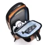 WEIXIER Man Bag Single Shoulder Bag Waterproof Anti-scratching Shoulder Bag Multi-function Sports Slanting Chest Backpack USB Charging Port Anti-theft Chest Bag