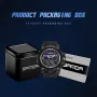 SANDA Men's Waterproof Sport Watch Fashion Big Dial Quartz Watches Dual Display Wrist Watch