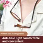 Folding Portable Hang Neck Magnetic Reading Glasses Lightweight Anti-blue Light HD Eye Protection Presbyopia Glasses