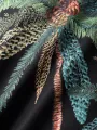Camisas de manga corta con cuello de solapa y estampado de cocoteros para hombre