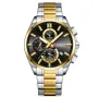CURREN Men Multifunction Waterproof Luminous Hands Quartz Watch Chronograph Date Stainless Steel Business Casual Wristwatch