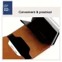 Automatic Elastic Credit Card Holder Mens Wallet Double Layer Aluminum Alloy Credit Card Holder Fashion Simple Metal Credit Card Holder