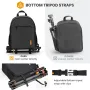 Camera Backpack Bag with Waterproof Cover Multi-Compartment Design for Camera Accessories Laptop Tripod Strap Outdoor Photography Travel