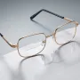 Clear HD Lenses Foldable Reading Glasses Anti-Blue Light Presbyopia Glasses Eye Protection Anti-fatigue Distance Glasses, Men's Women's Full-frame Alloy