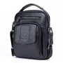 BULLCAPTAIN Genuine Leather Messenger Bag for Men Adjustable Shoulders Sling Crossbody Bags for Travel Work Business Handbag