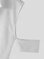 INCERUN Mens Thin Knitted Fabric Cut-off Short Sleeve Tops Lapel Shirts