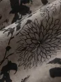 INCERUN Mens Cotton Linen Shirt Ethnic Floral Print Short Sleeve Beach Shirt