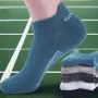 5 Pairs Mens Anti-odor Mesh Sports Socks Comfy Breathable Sweat Ankle Socks Casual Soft Elastic Socks, Spring & Summer