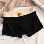 4 calzoncillos bóxer para hombre, transpirables, cómodos, de algodón, de pierna corta, tallas grandes, tallas L-4XL.