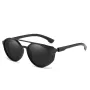 Men's Polarized Sunglasses Fashion Round Driving Sun Glasses for Unisex Classic Male Eyewear Travel Hiking Fishing Sunglasses