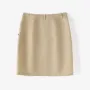 ZANZEA Women Street Fashion OL Work Skirts Side Pockets Plain Zipper Commute Mini Pencil Overskirts