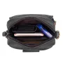 BULLCAPTAIN Casual Sports Mini Genuine Leather Crossbody Bag Men Casual Functional Cowhide Pack Outdoor Hiking Shoulder Bag