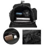 Men's Sports Tactical Waist Pack Drop Leg Bag Adjustable Strap Waterproof Oxford Fabric Crossbody Bags for Outdoor Riding Travel