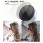 Men's Photochromic Sunglasses Classic Square UV400 Polarized Outdoor Cycling Sun Glasses