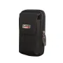 Men's Canvas Mobile Phone Belt Waist Bag Portable Multi-Pocket Fanny Pack Card Holder Wallet
