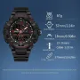 SANDA Men's Dual Display Sports Digital Watches Alarm Clock Day Weeks Multi-functional Luminous Wrist Watch
