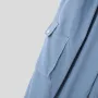 INCERUN Men Pants Tie Design Solid Color Casual Elastic Trousers Comfy Daily Solid Color Pants with Side Pockets