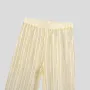 INCERUN Men Pants Fashion Loose Fit Mesh Hollow Out Beach Trousers Summer Comfy Beige Pants