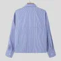 INCERUN Plus Size Men Classic Striped Shirts Long Sleeve Lapel Collar Casual Shirt for Men Daily Vacation Streetwear Male Top