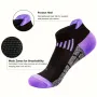 6 Pairs Men's Ankle Socks, Anti Odor & Sweat Absorption Breathable Cotton Low Cut Socks Mens Sport Socks for Outdoor Running Cycling Hiking Wearing All Seasons Wearing