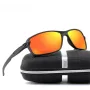 Men Polarized Sunglasses Fashion Square Sports Sun Glasses Male Driving Fishing Goggle UV400 Women Travel Eyewear