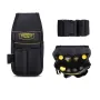 Tool bag Electrician Bag Waist Bag Thickened Canvas Oxford Cloth Hardware Tools Small Professional Tool Kit Multifunctional Waist Pack with Adjustable Belts